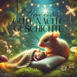Deine erste Gute-Nacht-Geschichte: Ein süßes Buch mit 11 Kurzgedichten und Bildern von niedlichen Babytieren im Zauberwald der Träume.