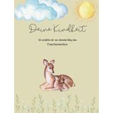 Deine Kindheit: ein Erinnerungsalbum, das alle Meilensteine, Abenteuer und wichtigen Schritte des Leben deines Kindes festhält