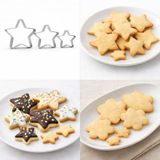 DEİNHAUS 3’lü Kurabiye Kalıbı Seti – Paslanmaz Çelik Gingerbread Figür (Yıldız)