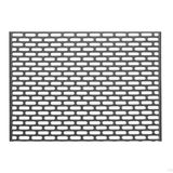 Deinhaus, Silikon Kaydırmaz Lavabo Paspası, Gri, 33x28 cm, Delikli Tasarım, Mutfak ve Banyo için Su Geçiren Tezgah Koruyucu Mat
