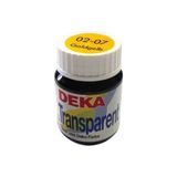 Deka 02-07 Transparent Cam Boyası Koyu Sarı 25 ml