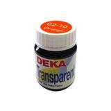 Deka 02-10 Transparent Cam Boyası Turuncu 25 ml
