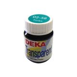 Deka 02-58 Transparent Cam Boyası Turkuaz 25 ml