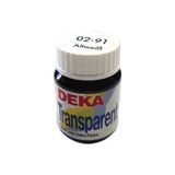 Deka 02-91 Transparent Cam Boyası Beyaz 25 ml