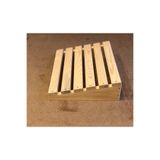 DEKA AKSESUAR TİCARET Masa Altı Ayaklık Ayak Koyma Standı PALO SANTO 35x35cm