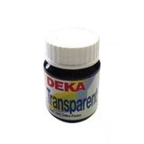 Deka Transparent Cam Boyası 25Ml Cam Şişe Farblos (İnceltici) 02-00