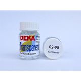 Deka Transparent Cam Boyası 25ML (Renk Açıcı) 02/98 - 1