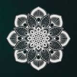 DEKADRON Metal Duvar Dekoru, Beyaz Renk, Metal Mandala Duvar Sanatı, Bohem Sanatı, İç Dekorasyon, Metal Tabela, Yoga Dekorasyonu (43" G x 43" Y / 110x110cm)