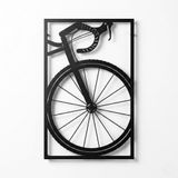 DEKADRON Metal Duvar Sanatı, Bisiklet Duvar Sanatı, Bisiklet Sanatı Metal, Metal Duvar Dekoru, Ev Dekorasyonu Oturma Odası Dekoru (28" G x 43" Y / 71x110 cm)