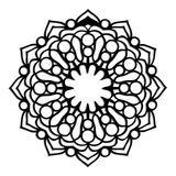 DEKADRON Metal Mandala Duvar Sanatı - Mandala Tasarımı - Duvar Silueti Metal Duvar Dekoru, Ofis Dekorasyonu, Bohem Sanatı, İç Dekor, Metal Heykel (23" G x 23" Y / 58x58 cm)