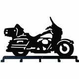 DEKADRON Motosiklet Metal Portmanto, Duvara Monte Portmanto, Metal Duvar Askısı, Duvara Monte Askı, Ev Dekorasyonu, Şapka Askısı, Anahtarlık, Giriş Yolu Portmanto Kancaları, Metal Raf, Ceket Kancası (31" G x