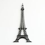 DEKADRON Paris Eyfel Kulesi Metal Duvar Sanatı Dekoru - 3D Duvar Silueti Metal Duvar Dekoru Ev Ofis Dekorasyonu Yatak Odası Oturma Odası Dekor Heykel (14" G x 30" Y/36x76cm)