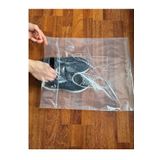 Dekals 3 Adet Kilitli 45x52 cm Ayakkabı Düzenleyici Poşet Ayakkabı Organizer Poşeti