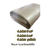 Dekals 40x40 Metre Halı Poşeti Halı Yorgan Battaniye Taşıma Saklama Ambalaj Poşeti Torbası Hurcu