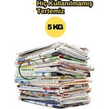 Dekals 5 kg Eski Gazete Hurda Gazete Okunmamış Yıpranmamış Temiz Gazeteler Koleksiyon Amaçlı Değil