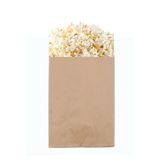 Dekals 50 Adet 12X20 Dipsiz Patlamış Mısır Kağıdı Popcorn Paketi (Mısır, Cips Poşeti )