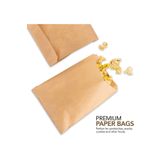 Dekals 50 Adet 15X24 Orta Boy Dipsiz Patlamış Mısır Kağıdı Popcorn Paketi (Mısır, Cips Poşeti )