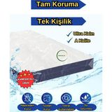 Dekals Ultra Kalın Tek Kişilik Yatak Koruma Naylonu Taşıma Taşınma Saklama Poşeti Baza Ambalaj Yatak Kılıfı PLFX-98618