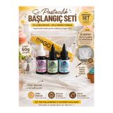 Dekamis By Paster Sıvı Gıda Boyası 60 Gr Pembe, Yeşil, Mavi + Krema Sıkma Torbası + Şeffaf Kilitli Çanta