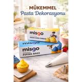 Dekamis Tek Kullanımlık Krema Sıkma Torbası 2 Kutu ( Büyük Boy ve Küçük Boy) 72+72 Adet