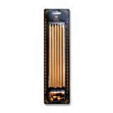 Dekamis Uzun Gold Pasta Mumu 6 Adet 14 Cm / Pasta Parti Mumu