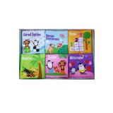 dekan toys Bebeğimin Ilk Kitap Seti Hışırtılı Kitaplar Bez Kitap Seti 6 Adet 356786585232