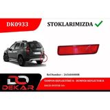 DEKAR Mtxdpn Tampon Reflektörü R Dacia Duster 10 - Siyah
