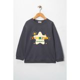 Dekim Moda Sweatshirt Çocuk "ramazan Paylaşmaktır" Baskılı Pamuklu - Mor - 9 - 10 Yaş