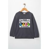 Dekim Moda Sweatshirt Çocuk "ramazan Süper Kahramanları" Baskılı Pamuklu - Mor - 11 - 12 Yaş