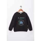 Dekim Moda Sweatshirt Kız Çocuk "hz Hatice" Baskılı Pamuklu - Mor - 7 - 8 Yaş