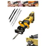 Deko Dkt1130 1100w Devir Ayarlı 180° Döner Başlıklı Tilki Kuyruğu Ahşap Metal Kemik Et Kesme + 5 Bıçak