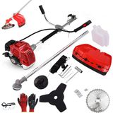 Deko Easy TURBO620 Full Otomatik Benzinli Çim Ot Çayır Biçme Tırpan Motoru Yan Tipi Tırpan 63CC 7.9hp
