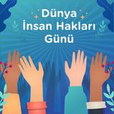 Deko Gonya Dünya Insan Hakları Günü Fotoğraf Panosu Branda 100X100