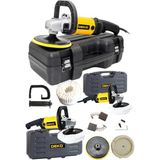 Deko Titanyum 1400w 180mm Devir Ayarlı Pasta Cila Polisaj Zımpara Makinası Çantalı Set + Fırça