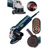 Deko Turkey Bakır Sargı Motor Metal Dişli Sistem Avuç İçi Taşlama Spiral Jet Taşı Makinesi 2500 Watt + 5 Jet Taş