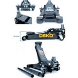 Deko Turkey Profesyonel Oto Krikosu – Çift Çelik Piston Teknolojisi ile Alçak Zeminli Araç Kaldırma