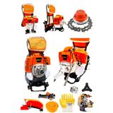 Deko Turkey Turbo Çelik Krank 3.2 Hp 63Cc Benzinli Sırt Tipi Tırpan Çayır Ot Biçme Makinesi