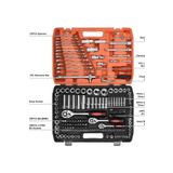 Deko Turkey Ultra Güçlü Cr-V Max 1/4 Cırcırlı 216 Parça Lokma Anahtar Takımı Oto Tamirci Full Tam Set