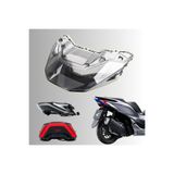 DEKOHOP Honda Pcx Füme Stop Lambası Camı 2021-2024 Modellere Tam Uyumlu Modifiye Füme Stop Cam