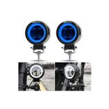 DEKOHOP Motosiklet Scooter ATV Sis Farı Metal Gövde Angel 20 W 2 ADET