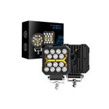 DEKOHOP Oto Çalışma Lambası 4 İnç Selamlamalı Off Road Led Işık Sis Farı Ve Projektör Led Işık 12/24V