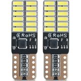 Dekohop T10 Dipsiz Ampul Beyaz 12 LED Canbus 2 Adet Oto Park Plaka ve İç Aydınlatma LED Ampul