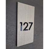 Dekokonsept Alphin Meşe Serisi Kapı Numarası 10 x 20 cm
