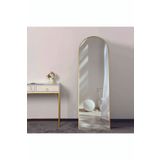 Dekokonsept Gold Metal Çerçeveli Oval Ayaklı Boy Aynası - Fenomen Ayna