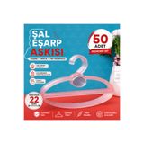 Dekokonsept Şal Askısı Eşarp Askısı Geniş 50li Kristal