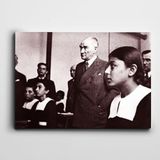 Dekolata Atatürk Adana Kız Enstitüsü 1933 60x85 cm Kanvas Tablo