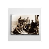Dekolata Atatürk Ankara'da 1926 30x40 cm Kanvas Tablo