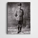 Dekolata Atatürk Birlik 35x50 cm Kanvas Tablo