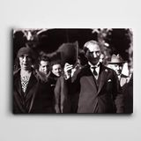 Dekolata Atatürk Bursa Gezisi 140x200 cm Kanvas Tablo