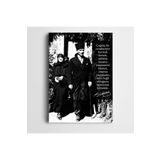 Dekolata Atatürk Çağdaş Yaşamak 70x100 cm Kanvas Tablo